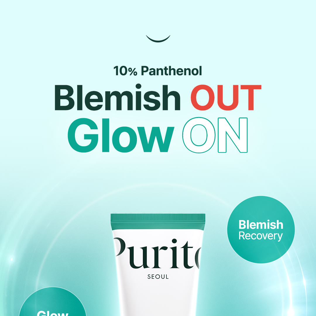 Purito Seoul Mighty Bamboo Panthenol Cream 100ml Duo Set (+15ml)