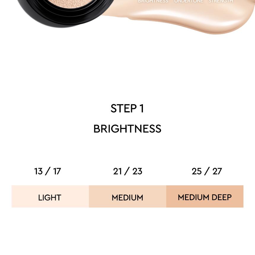 HERA Black Cushion Foundation Refill Set (9 Shades)