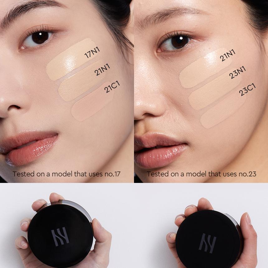 HERA Black Cushion Foundation Refill Set (9 Shades)