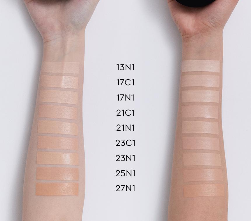 HERA Black Cushion Foundation Refill Set (9 Shades)