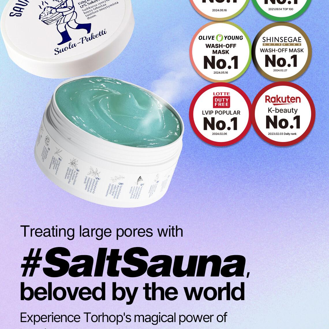 Torhop Saunan Heating Salt Mask 90g | OLIVE YOUNG Global