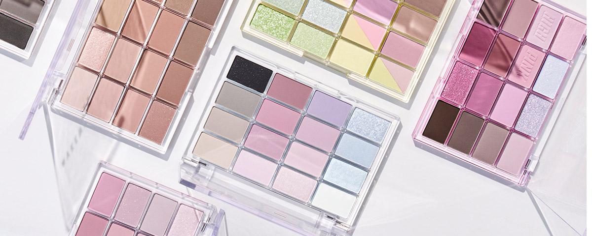 [Sanrio EDITION] WAKEMAKE Soft Blurring Eye Palette (Set/Single) (26 Options)