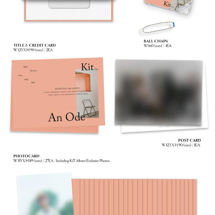 SEVENTEEN - VOL.3 [AN ODE] KIT VER. | OLIVE YOUNG Global
