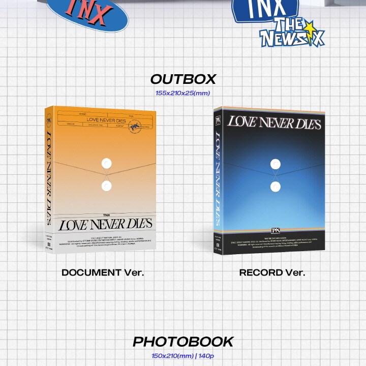 TNX - LOVE NEVER DIES (2ND MINI ALBUM) | OLIVE YOUNG Global
