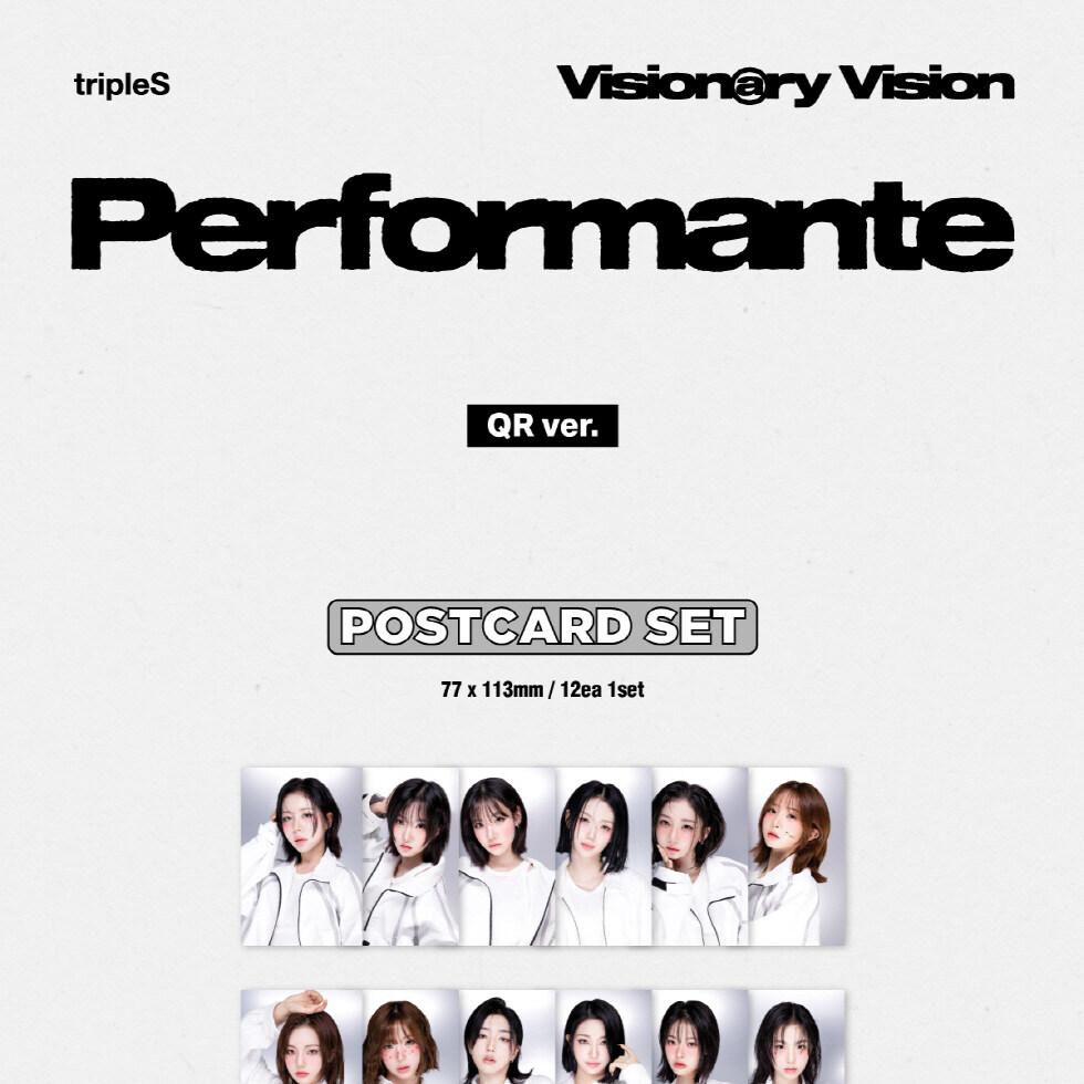 tripleS トエス vv perfomante ユヨン QRver 特典 tripleS - Visionary Vision : Performante (QR ver.) | OLIVE