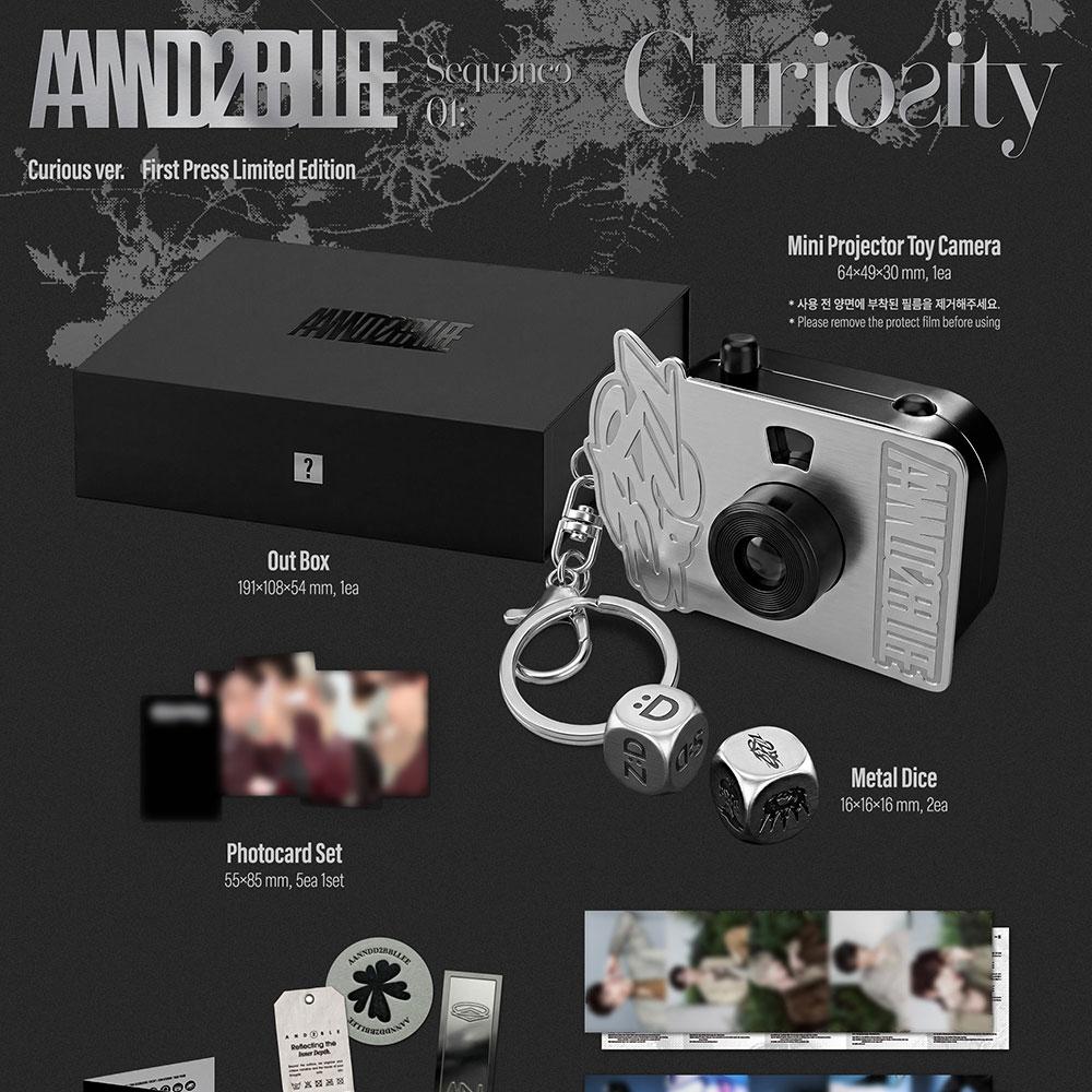 AND2BLE - 1st Mini Album [Sequence 01: Curiosity] (Curious ver