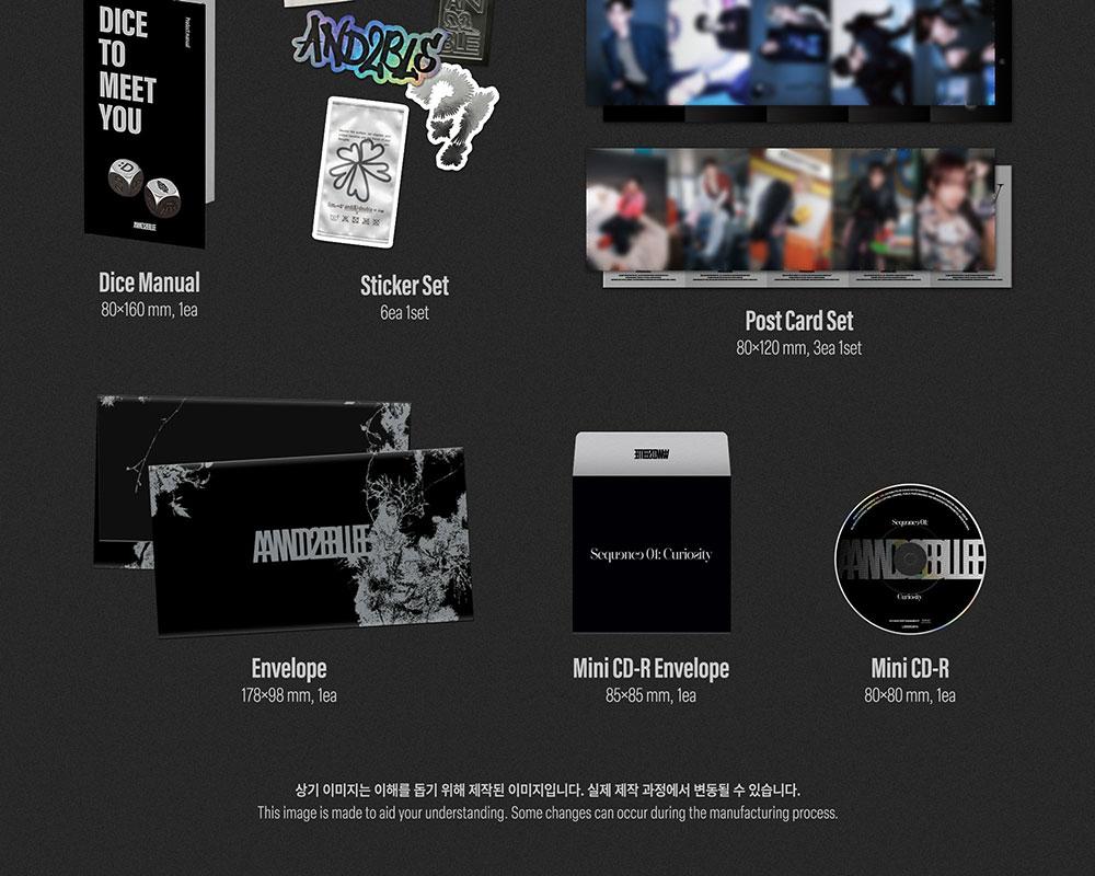 AND2BLE - 1st Mini Album [Sequence 01: Curiosity] (Curious ver