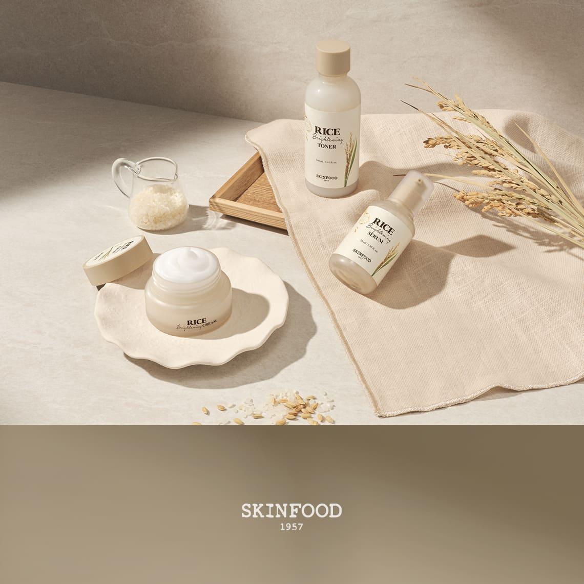 SKINFOOD RICE SET