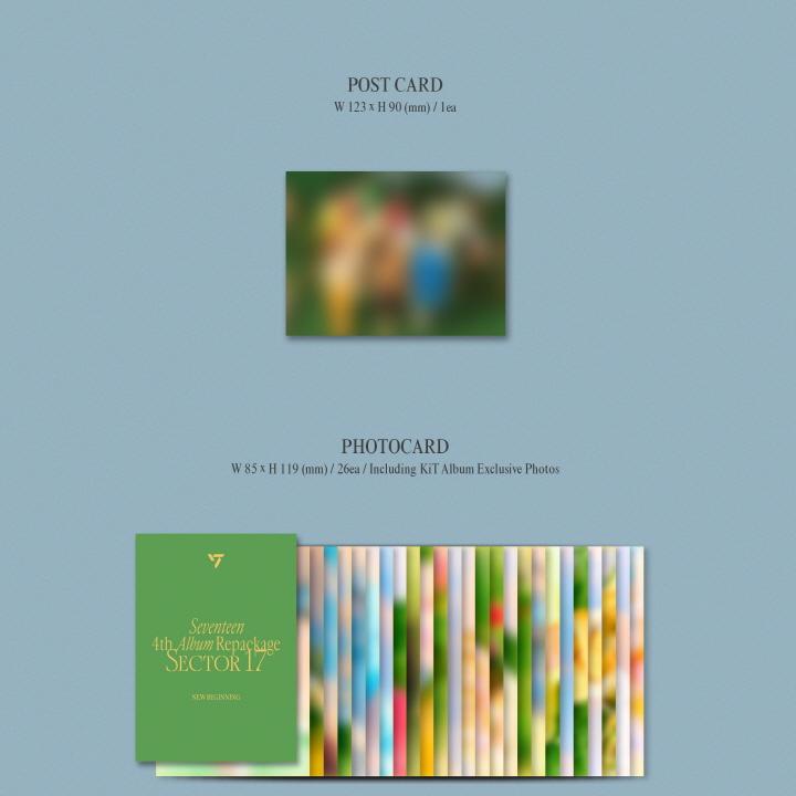 SEVENTEEN - VOL.4 REPACKAGE 'SECTOR 17' KIT VER. | OLIVE YOUNG Global
