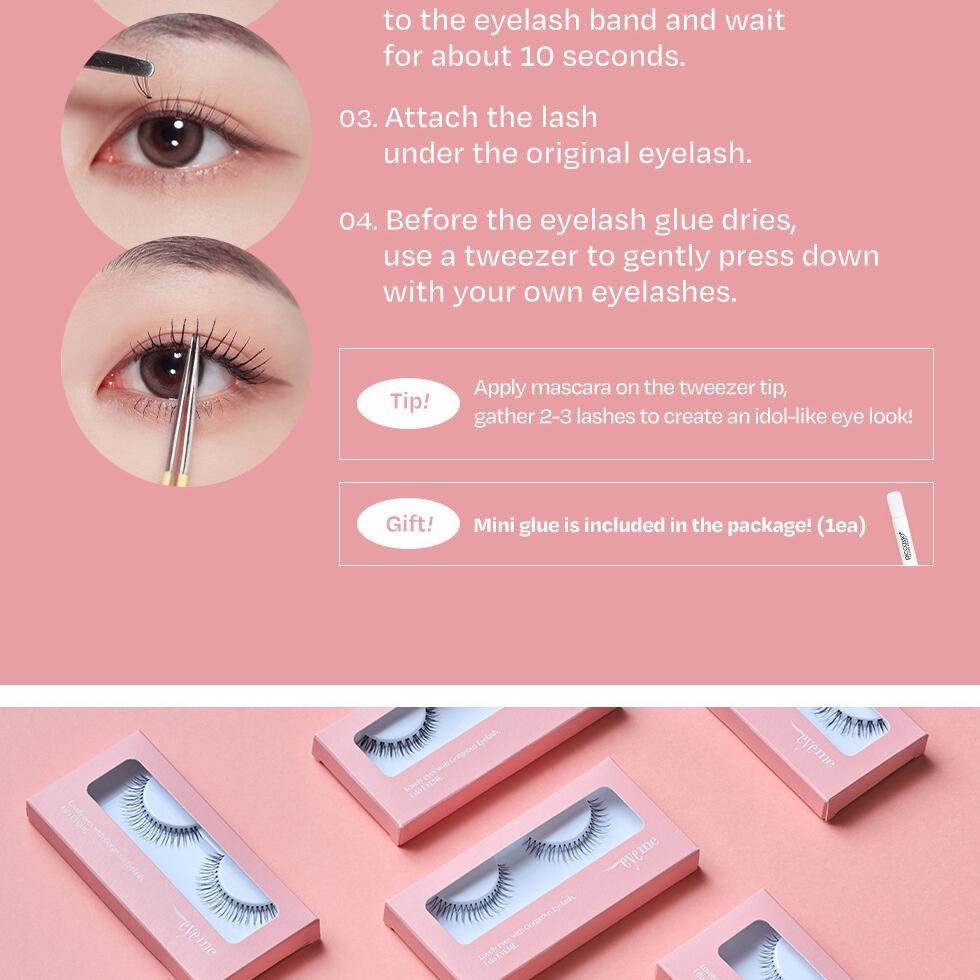 PICCASSO Eyeme V-type Fale Eyelash (Choose 1 out of 5