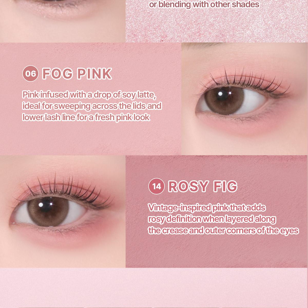[Sanrio EDITION] WAKEMAKE Soft Blurring Eye Palette (Set/Single) (26 Options)