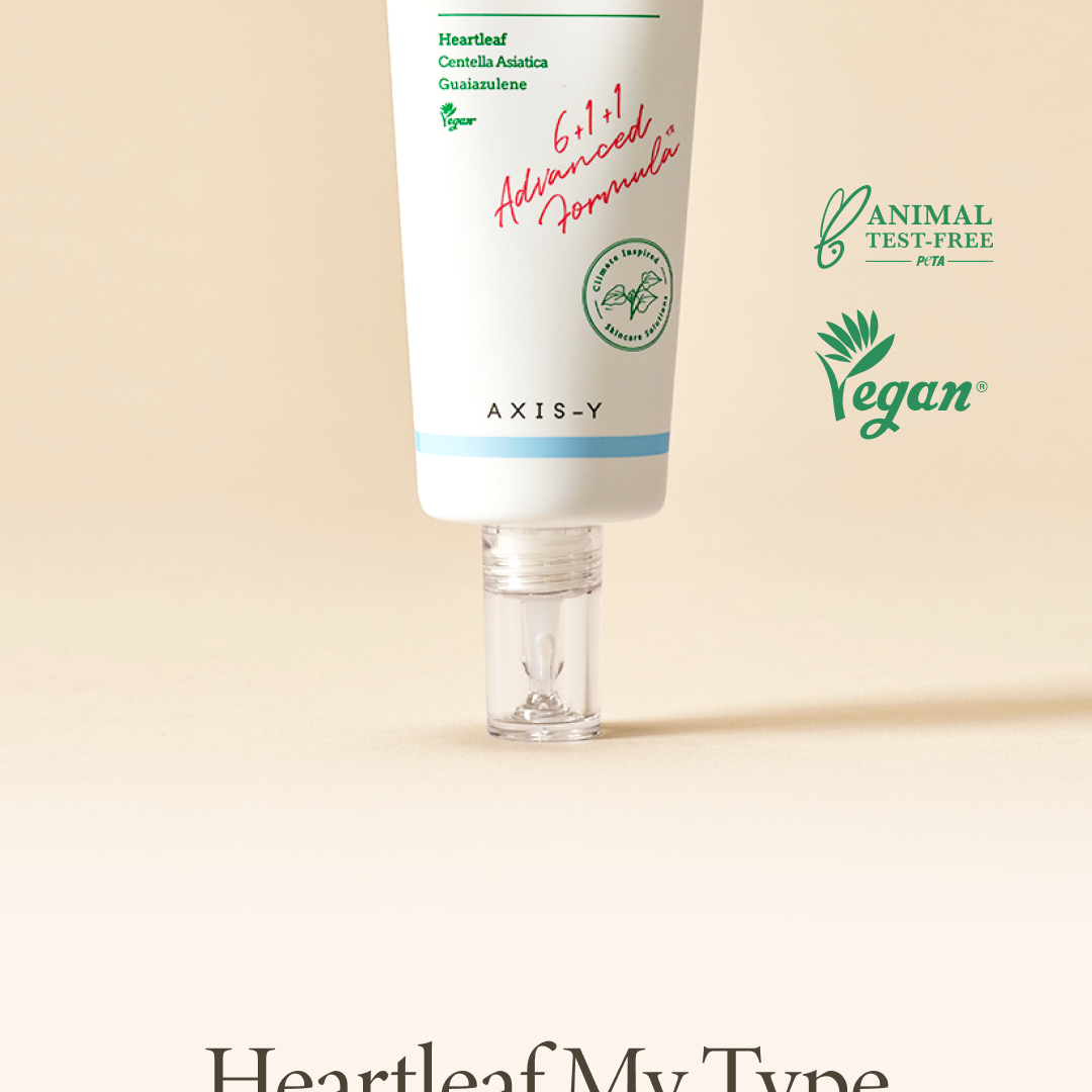 AXIS-Y Heartleaf My-Type Calming Cream 60mL | OLIVE YOUNG Global
