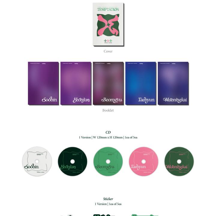 TOMORROW X TOGETHER (TXT) - THE NAME CHAPTER: TEMPTATION (LULLABY