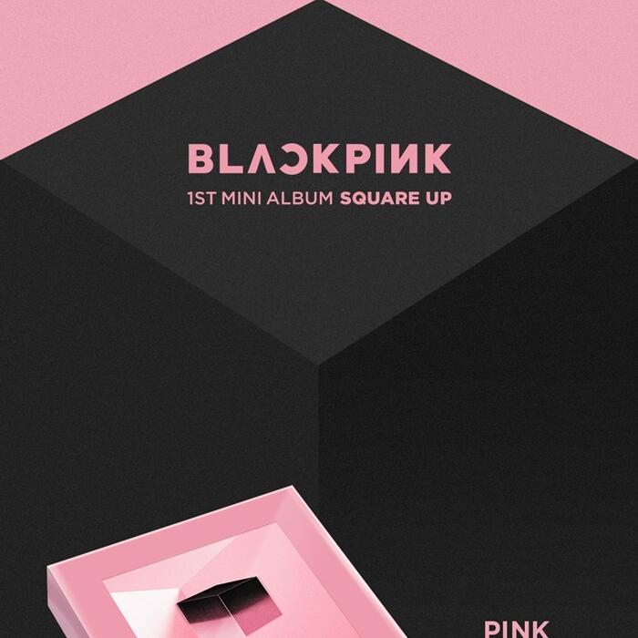BLACK PINK – 1er Mini álbum SQUARE UP Versión PINK – CD Con Photobook De 72 Páginas, Postales, Fotocartas Y Más – 100% Original Y Sellado