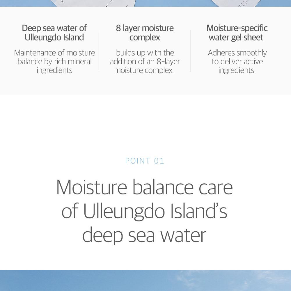 ROUND LAB 1025 Dokdo Hydrating Water Gel Mask Sheet 20ea