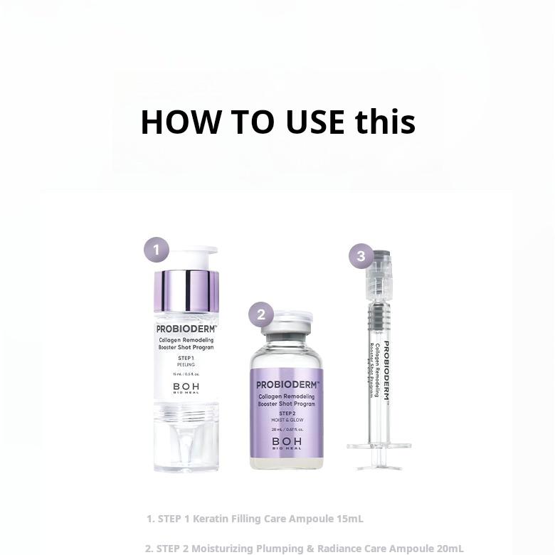 BIOHEAL BOH Probioderm Collagen Remodeling Booster Shot Program