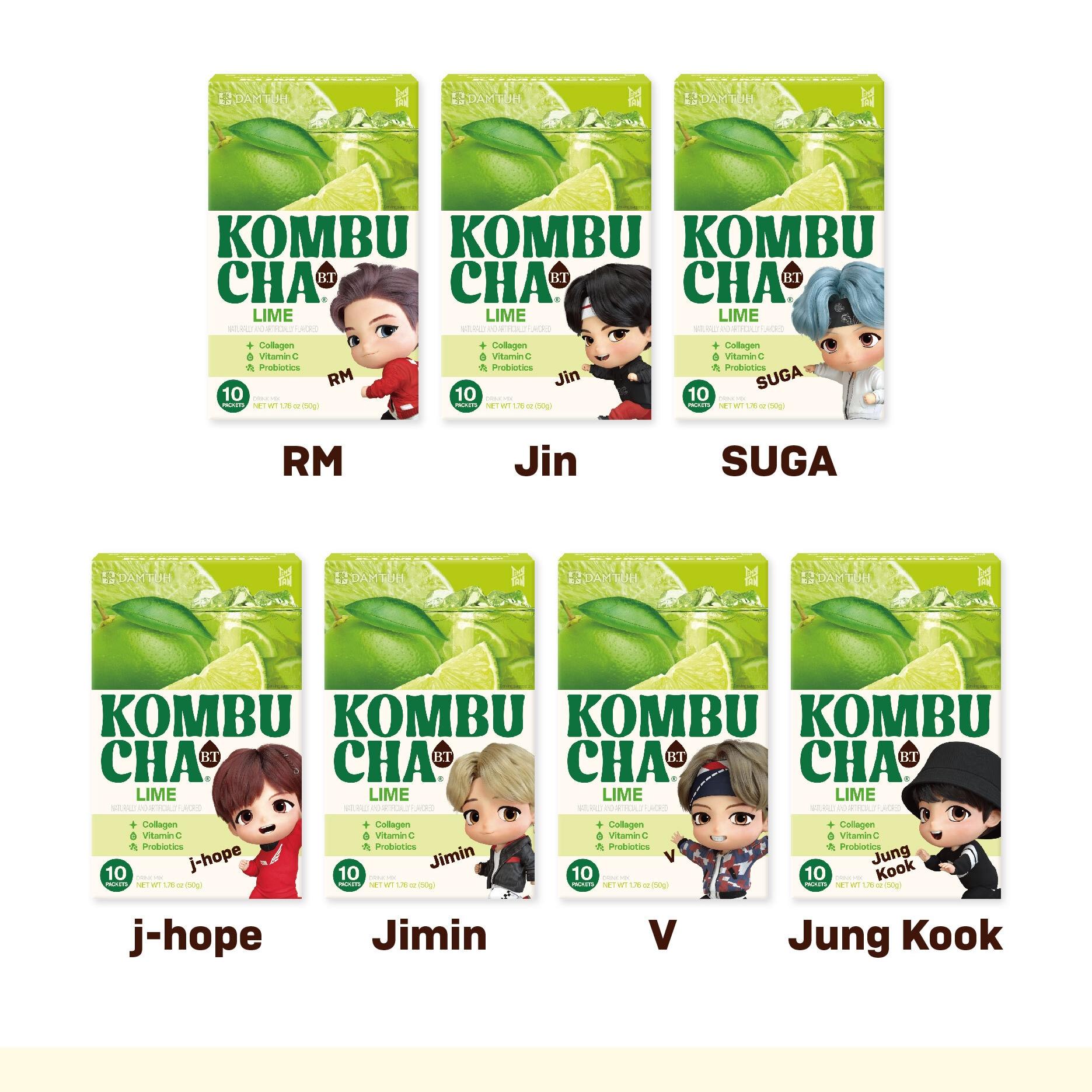 Damtuh Kombucha BT Lemon 10T TinyTAN Special Edition | OLIVE YOUNG