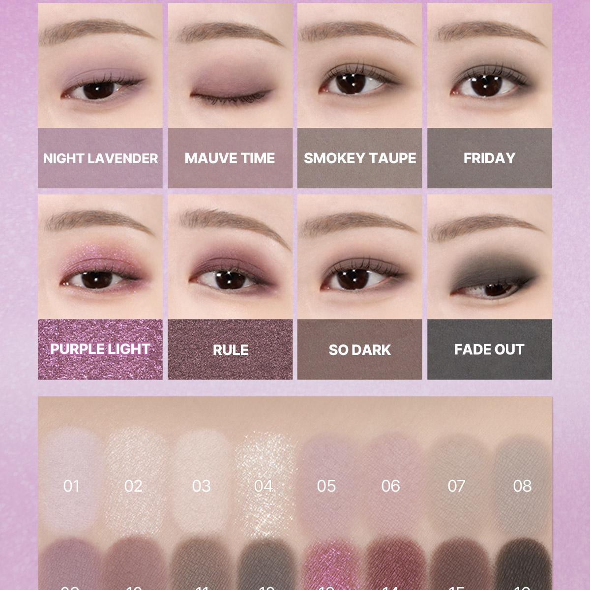 [Sanrio EDITION] WAKEMAKE Soft Blurring Eye Palette (Set/Single) (26 Options)