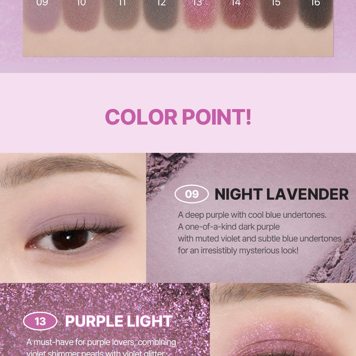 [Sanrio EDITION] WAKEMAKE Soft Blurring Eye Palette (Set/Single) (26 Options)