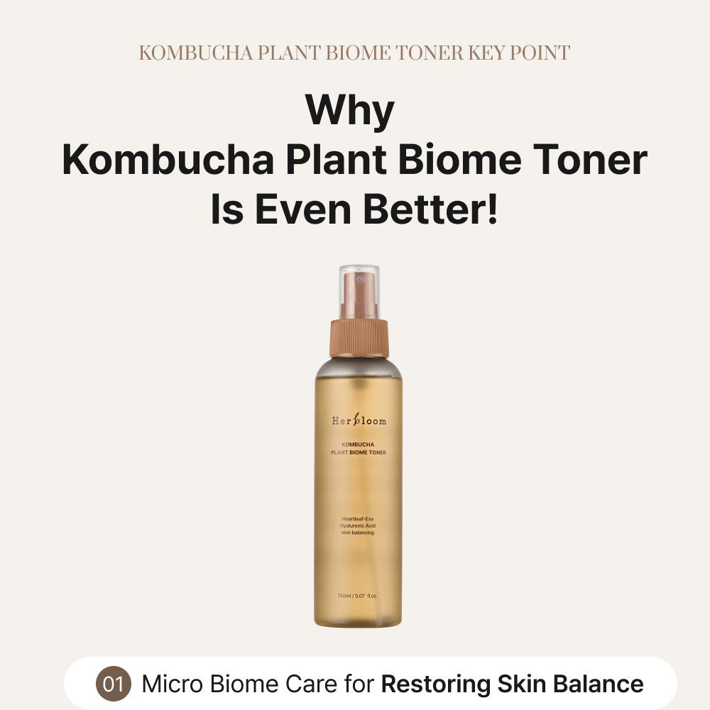 herbloom Kombucha Plant Biome Toner 150mL | OLIVE YOUNG Global