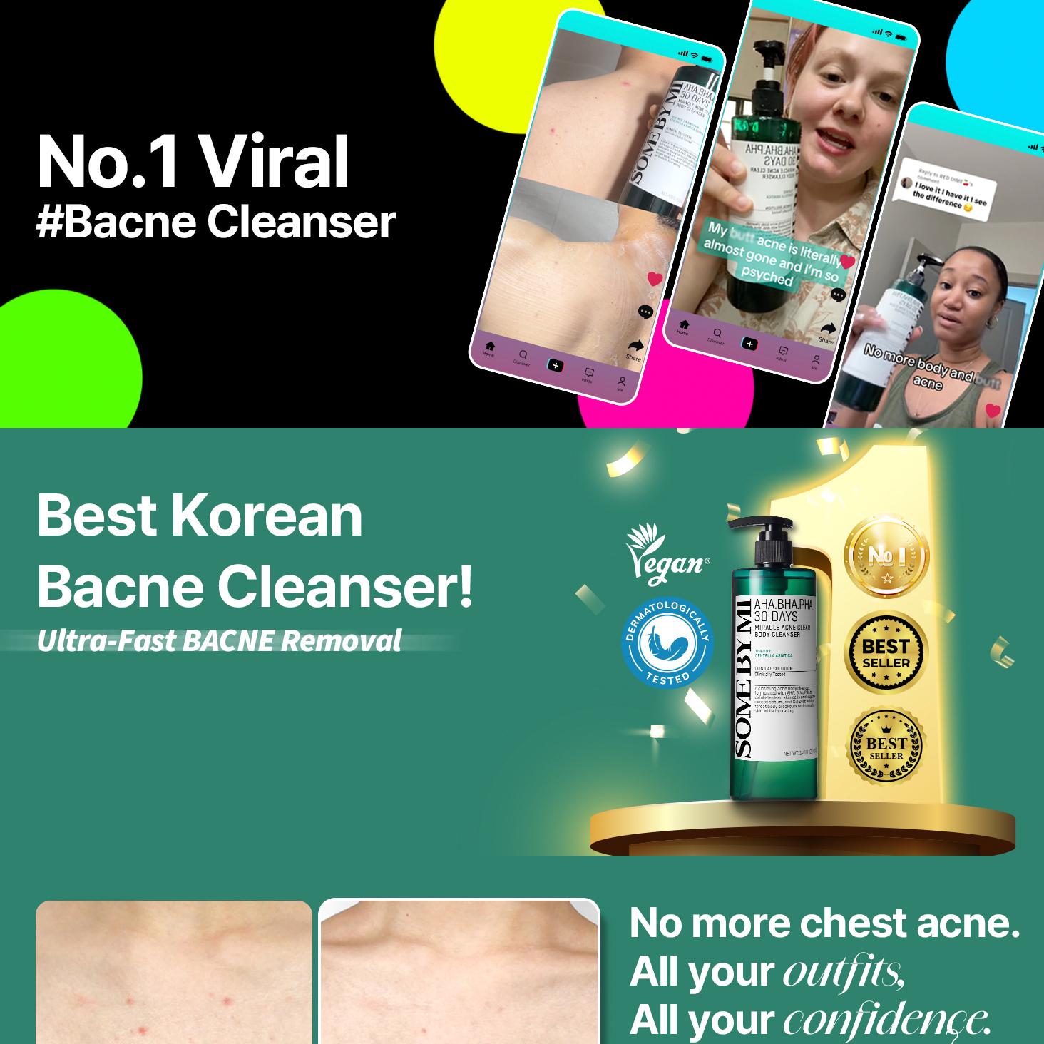 SOME BY MI AHA-BHA-PHA 30 Days Miracle Acne Body Cleanser 400g