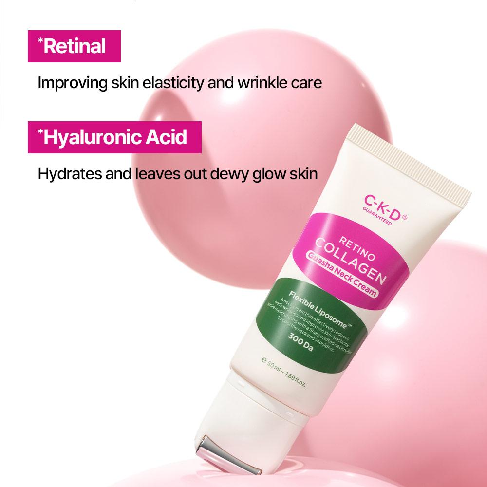 CKD Retino Collagen Low Molecular 300 Guasha Neck Cream 50mL