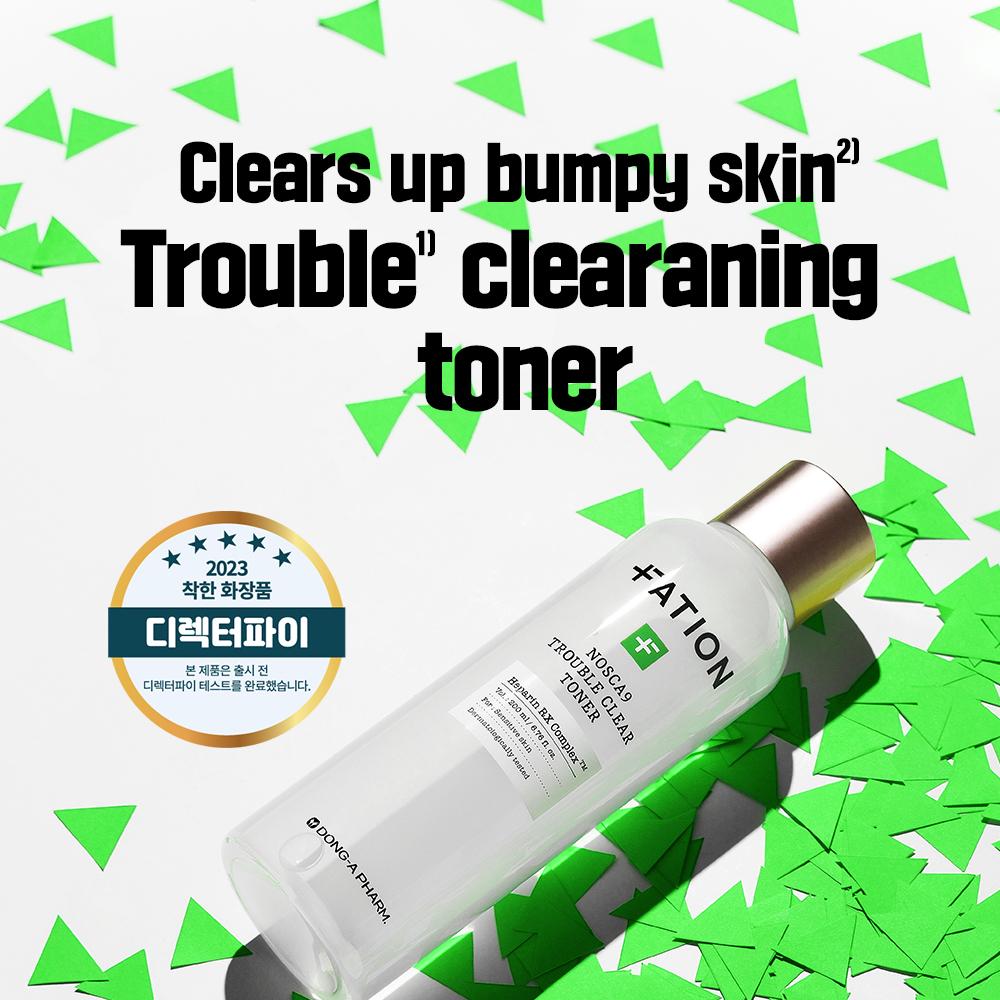 FATION Nosca9 Trouble Clear Toner 200mL | OLIVE YOUNG Global