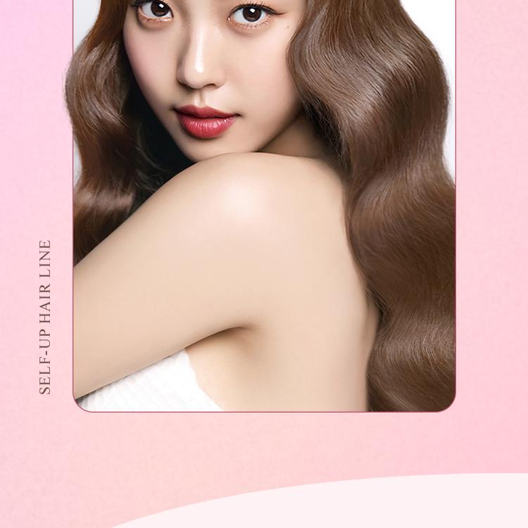 JENNYHOUSE セルフアップヘアラインブラシ (ナチュラルブラウン