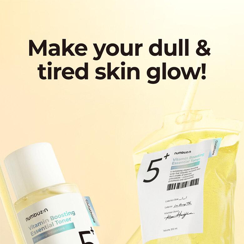 アクニー　cocone ナンバーズイン　オリーブヤング　タンタンクリーム　ユンス numbuzin No. 5 Vitamin Boosting Essential Toner 200ml Refill
