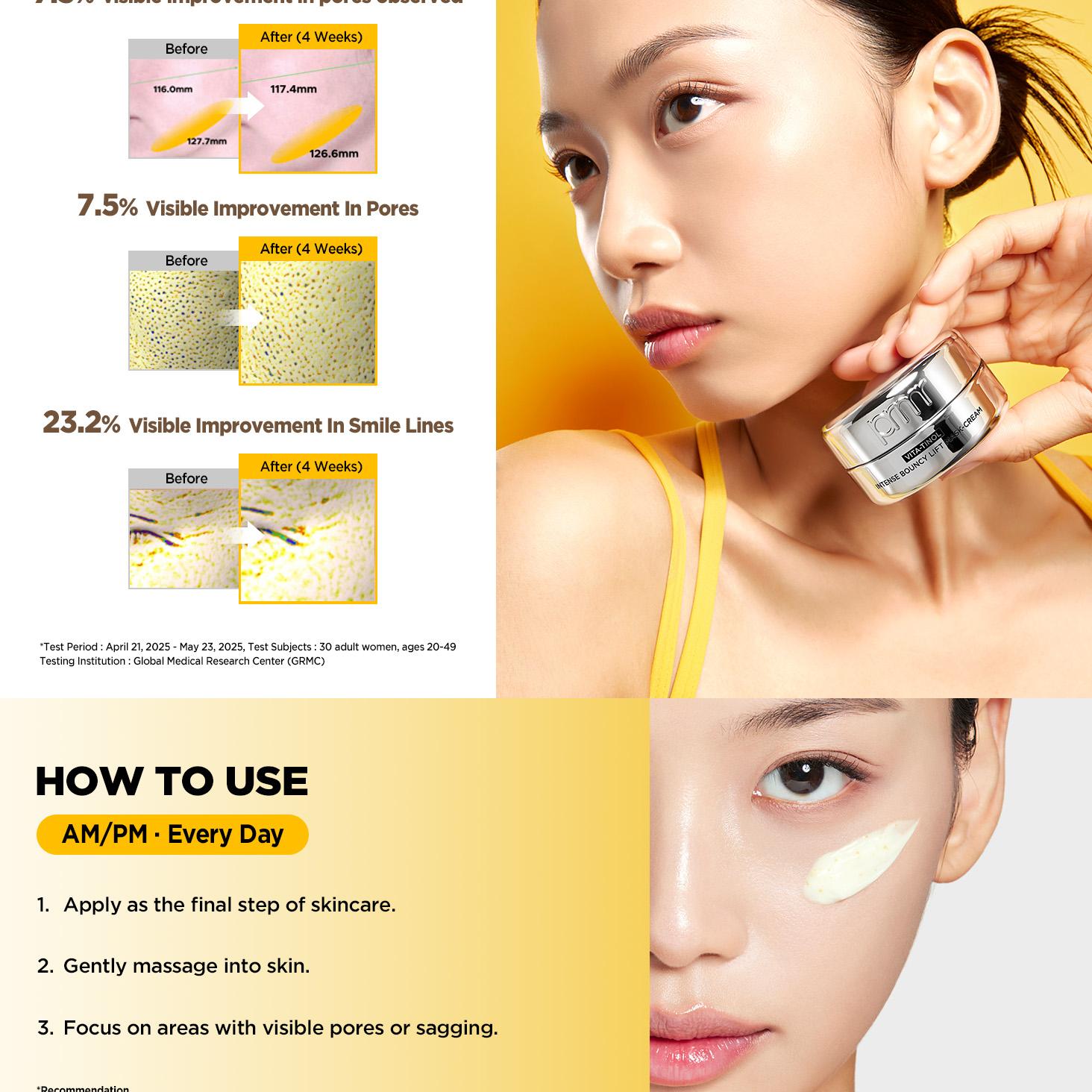 Primera Vitatinol Intense Bouncy Lift Mask Cream 30ml Set (+15ml