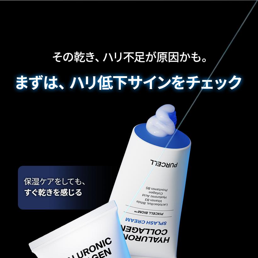 PURCELL Pixcell Biom Hyaluronic Collagen Splash Cream 50ml Set (+