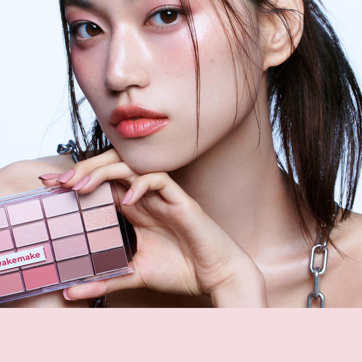 [Sanrio EDITION] WAKEMAKE Soft Blurring Eye Palette (Set/Single) (26 Options)