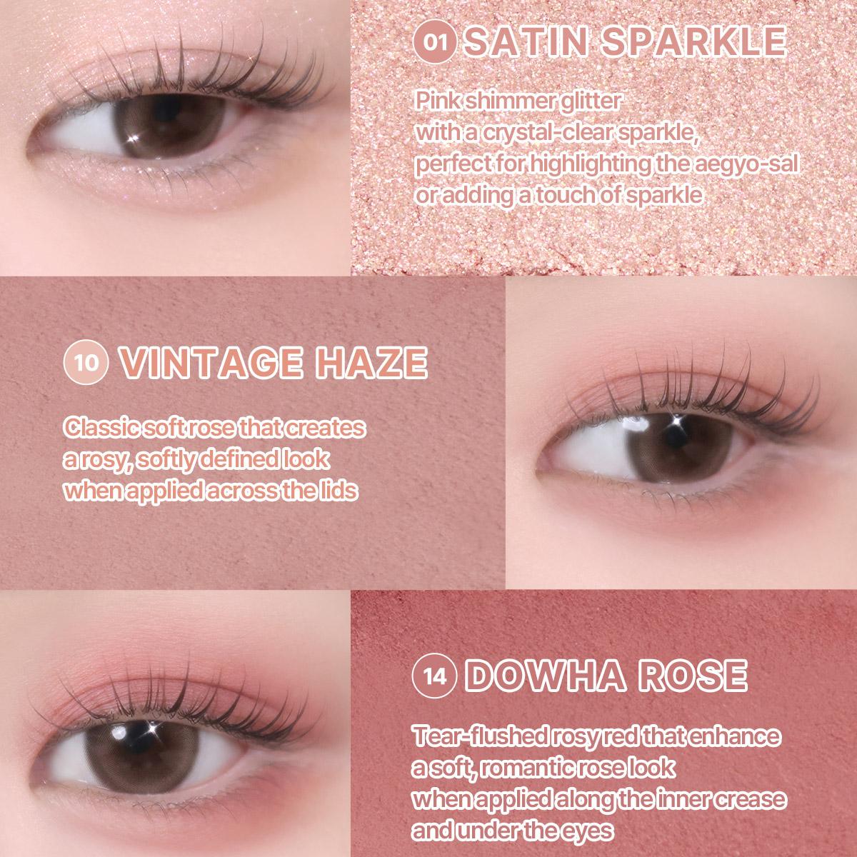 [Sanrio EDITION] WAKEMAKE Soft Blurring Eye Palette (Set/Single) (26 Options)