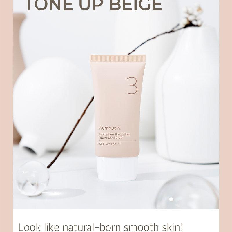 Sognando Noumitsu Cream 30g 3個セット Duo Set] numbuzin No. 3 Porcelain Base-skip Tone Up Beige