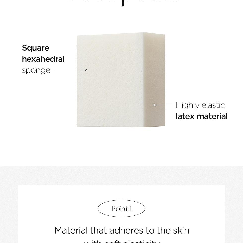 PICCASSO Latex Sponges Square 6P | OLIVE YOUNG Global