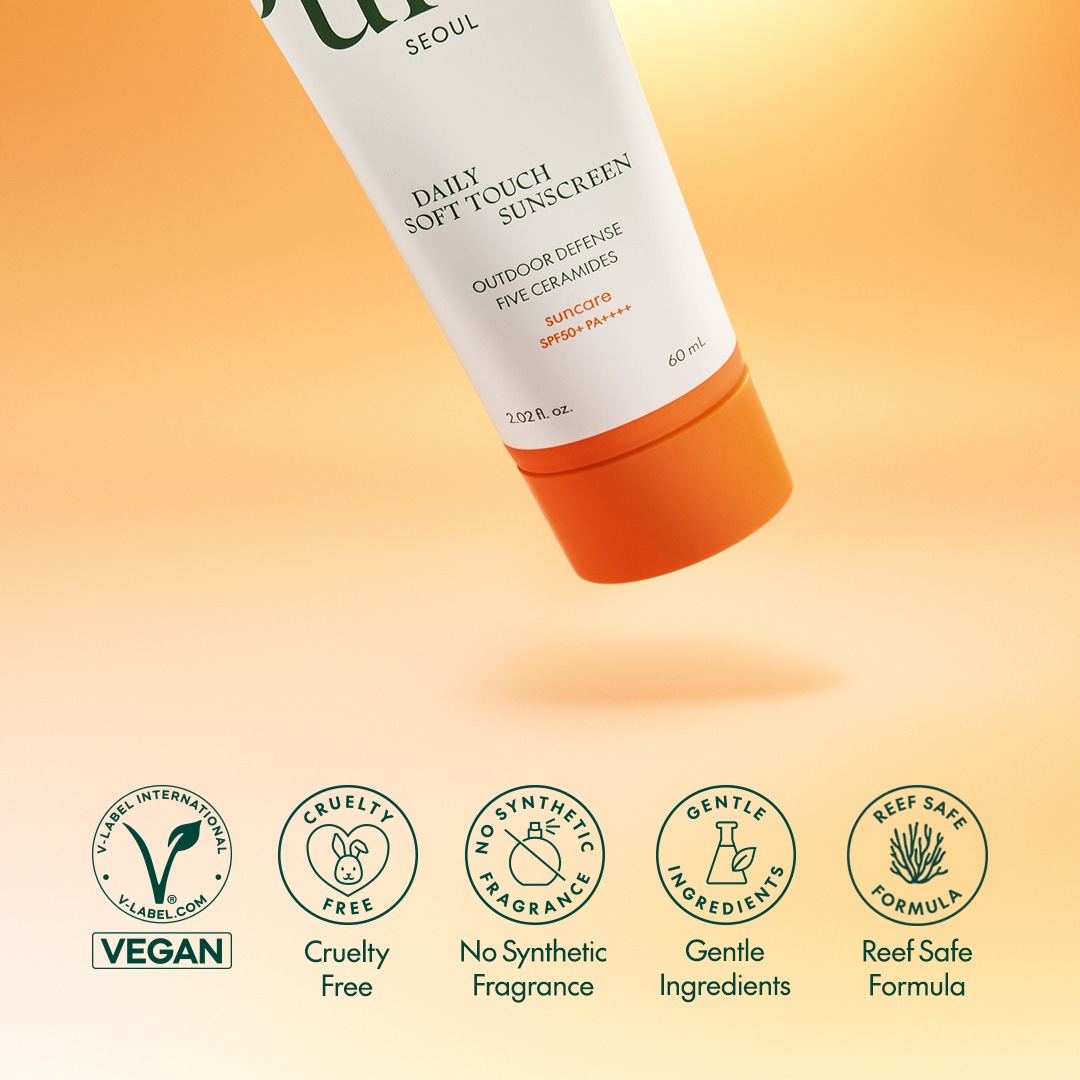 Purito Seoul Daily Soft Touch Sunscreen SPF50+ PA++++ 60mL | OLIVE