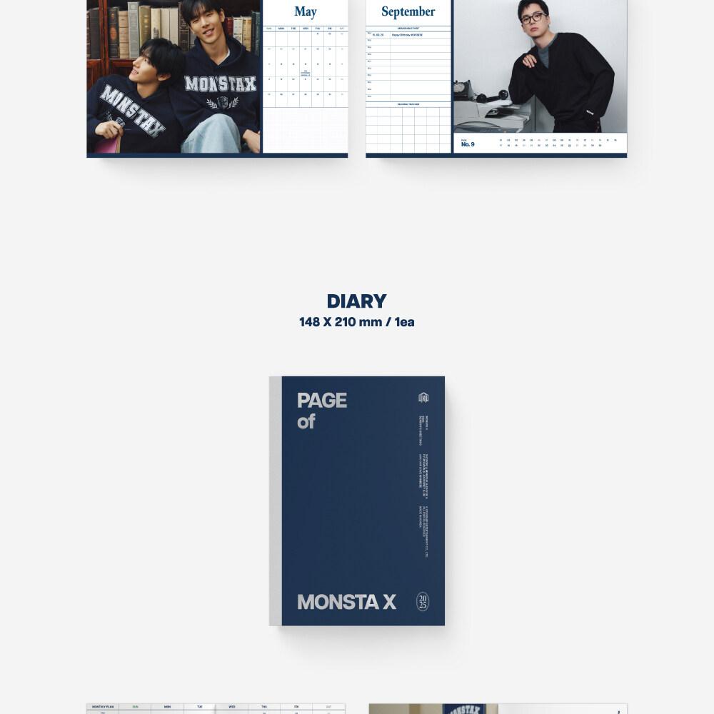 MONSTA X 過去シーズングリーティング MONSTA X - 2025 SEASON'S GREETINGS [PAGE OF MONSTA X