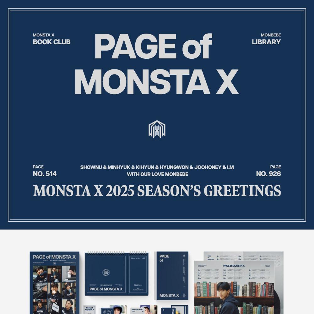 MONSTA X - 2025 SEASON'S GREETINGS [PAGE OF MONSTA X
