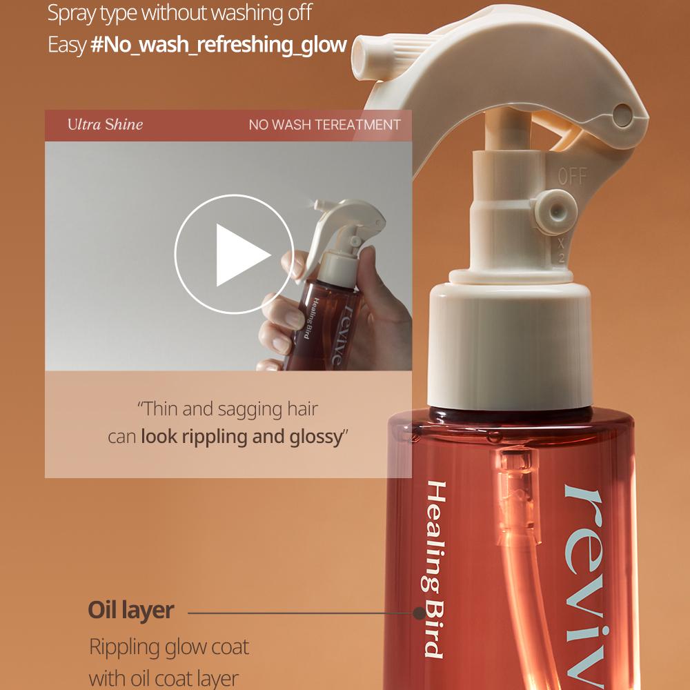 Healingbird Revive No Wash Treatment Ultra Shine 200mL (Special