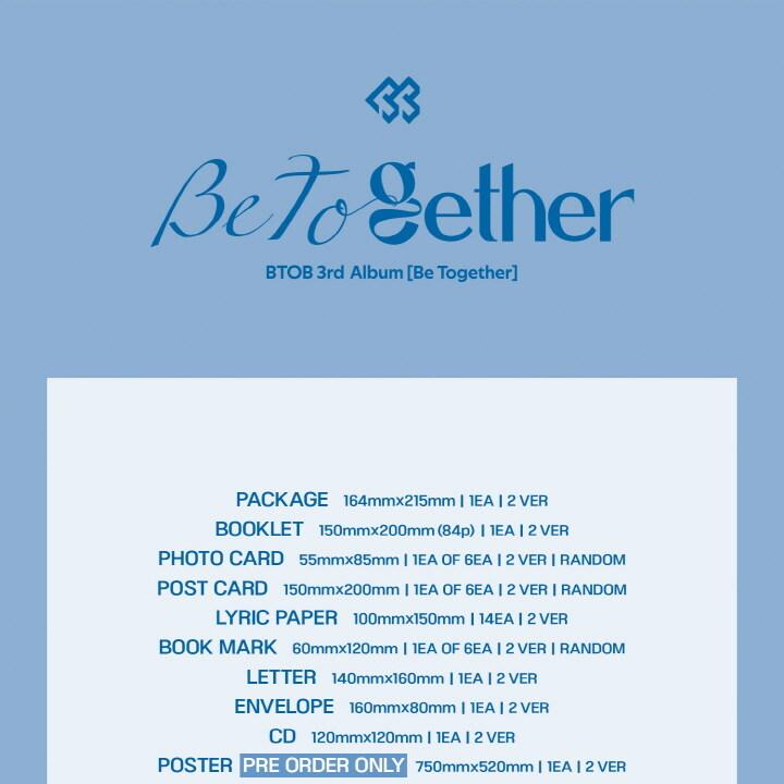Be Together BTOB 新品 BTOB - Be Together – Kpop Planet Global