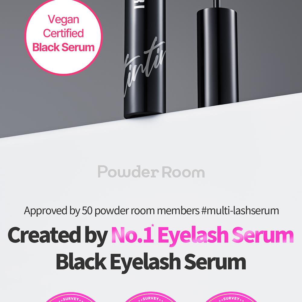 COSNORI Eyelash Tinting Serum (Black Eyelash Ampoule) | OLIVE
