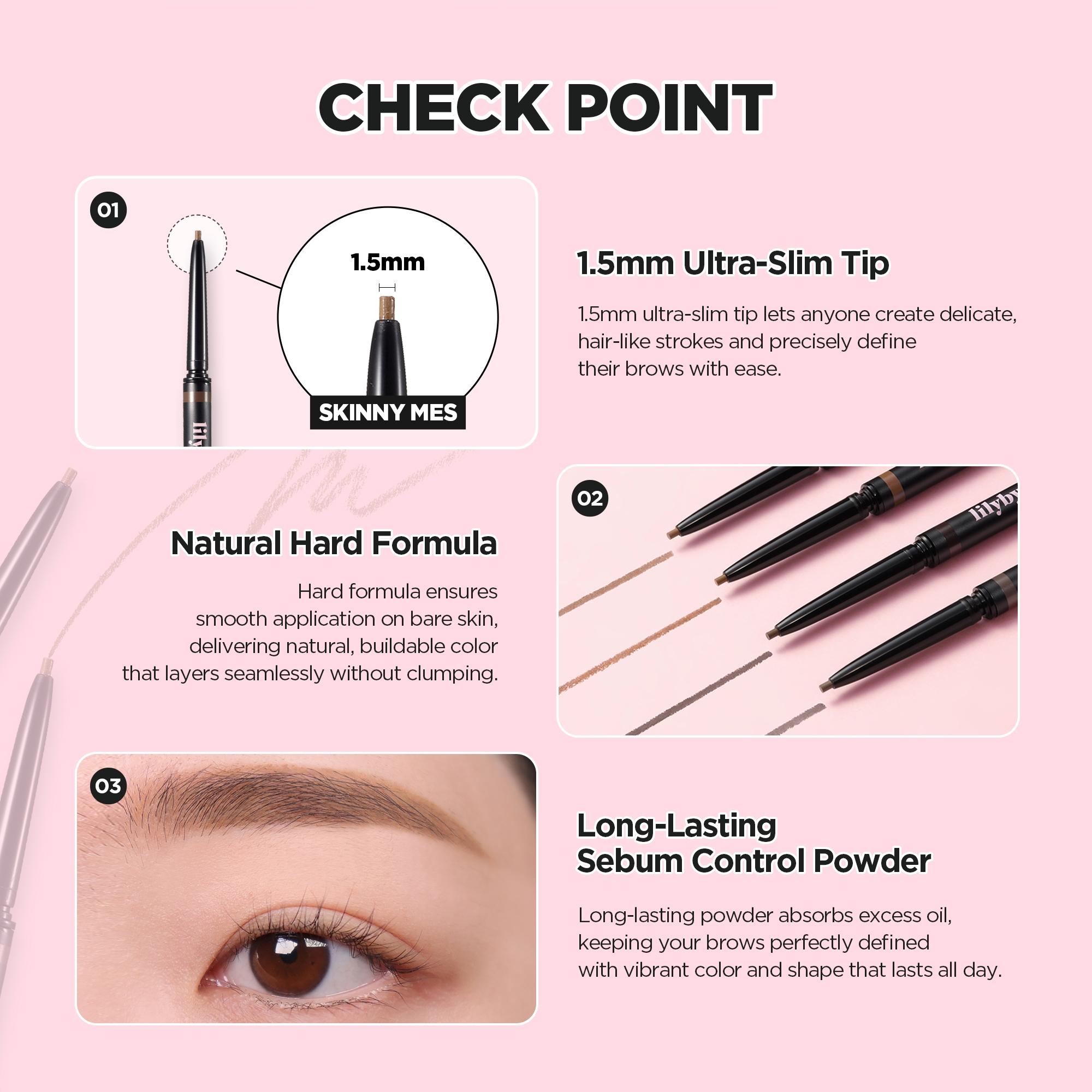 lilybyred Skinny Mes Brow Pencil 0.09g | OLIVE YOUNG Global