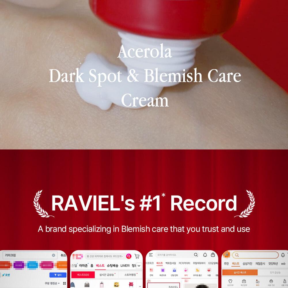 RAVIEL Acerola Dark Spot & Blemish Care Cream 50ml | OLIVE YOUNG