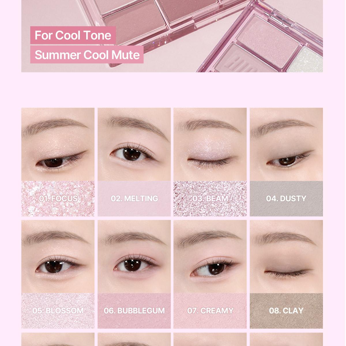 [Sanrio EDITION] WAKEMAKE Soft Blurring Eye Palette (Set/Single) (26 Options)