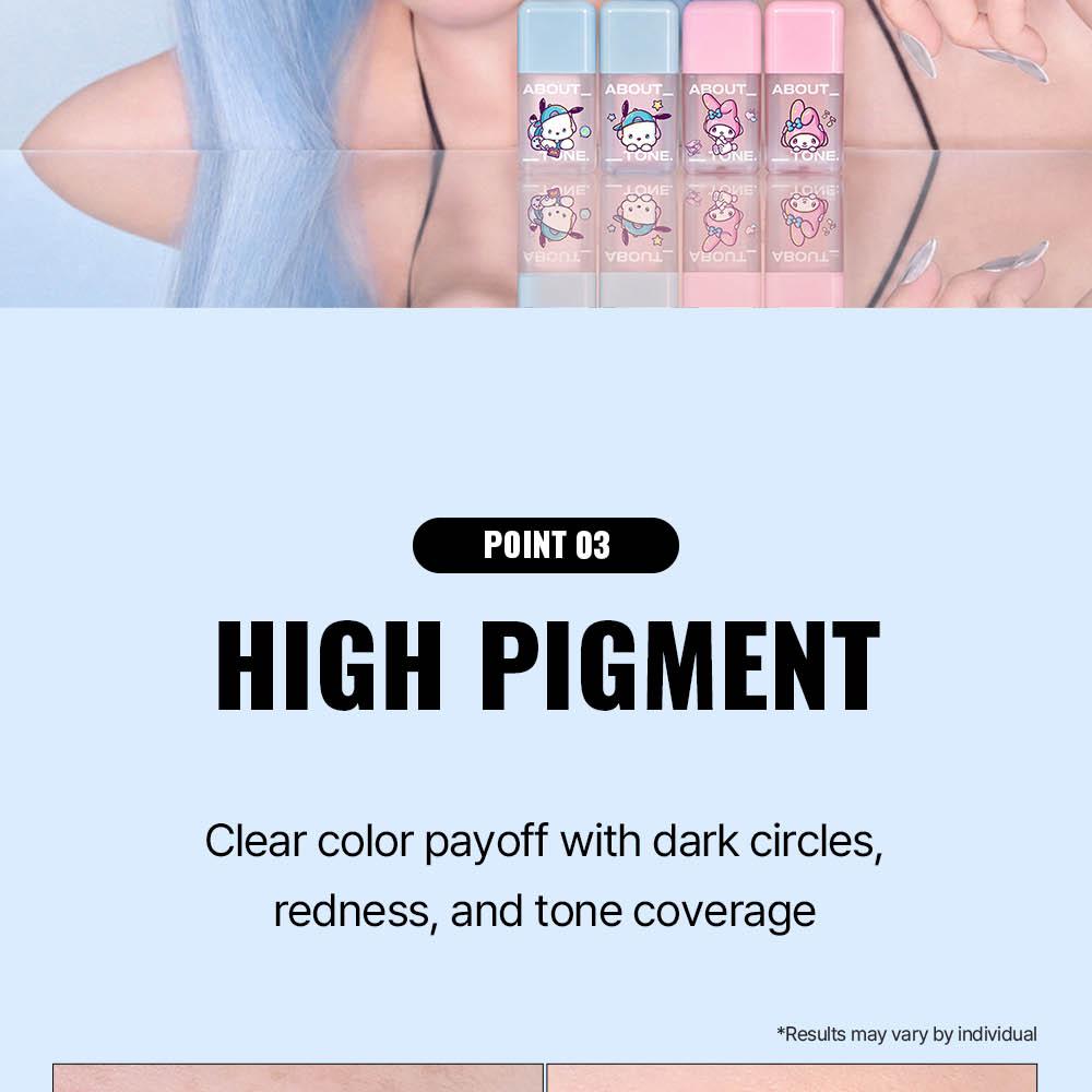 [Sanrio EDITION] ABOUT_TONE Skin Layer Fit Blusher (Cover Fit/Water Fit) (Set/Single) (22 Colors)