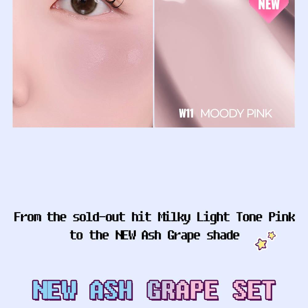 [Sanrio EDITION] ABOUT_TONE Skin Layer Fit Blusher (Cover Fit/Water Fit) (Set/Single) (22 Colors)