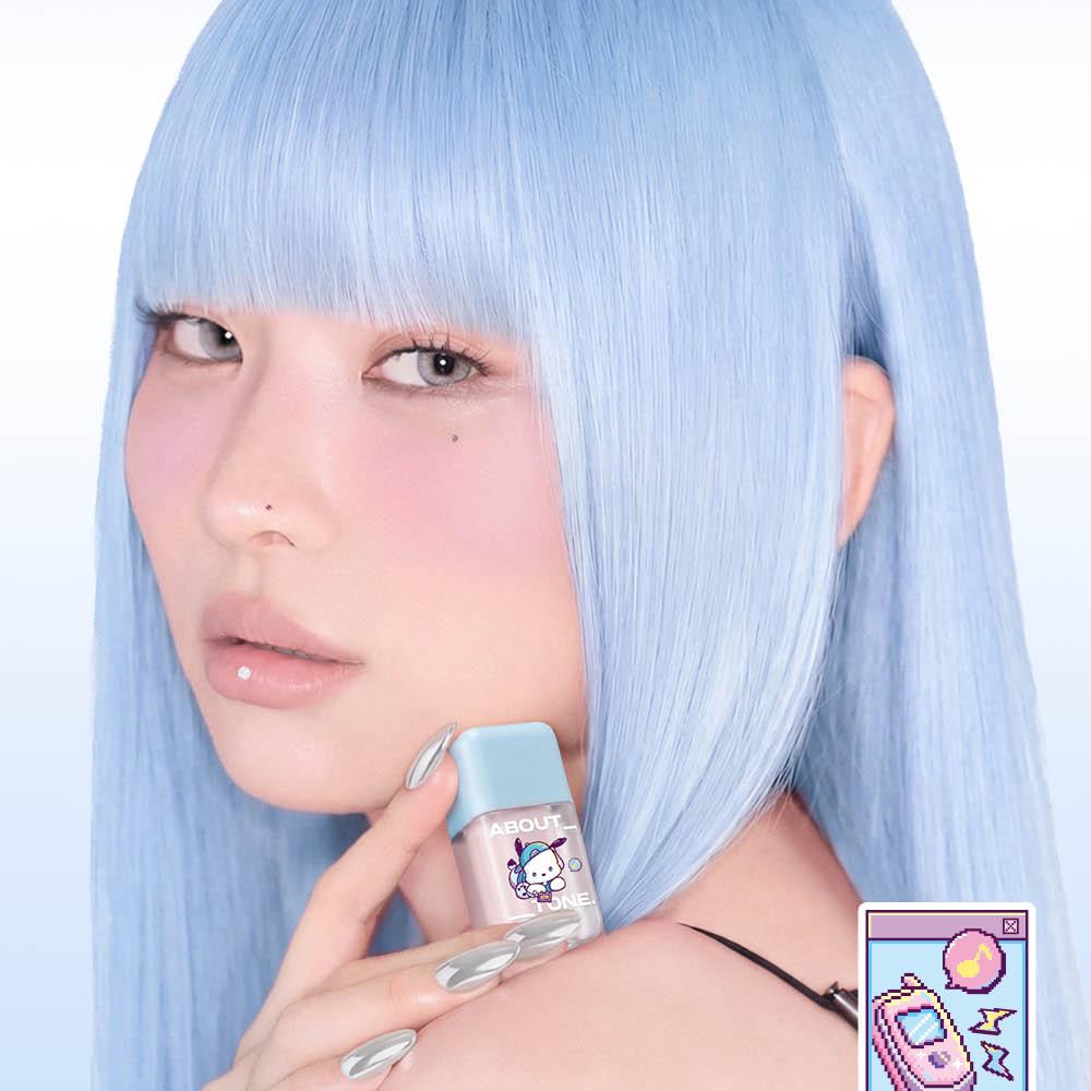 [Sanrio EDITION] ABOUT_TONE Skin Layer Fit Blusher (Cover Fit/Water Fit) (Set/Single) (22 Colors)