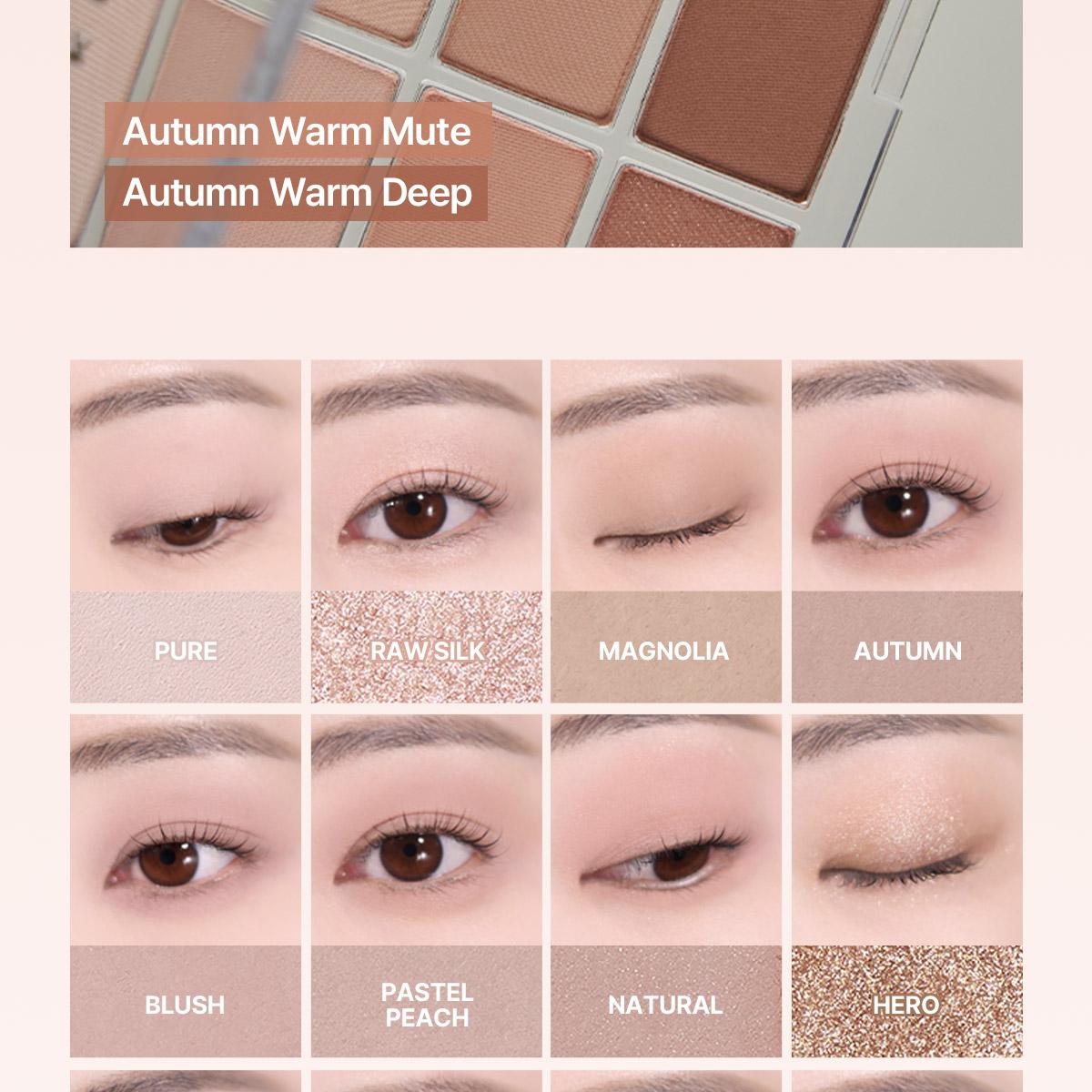 [Sanrio EDITION] WAKEMAKE Soft Blurring Eye Palette (Set/Single) (26 Options)