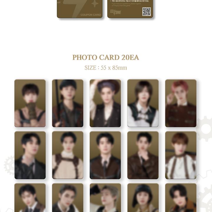 NCT ZONE COUPON CARD STEAMPUNK VER | OLIVE YOUNG Global
