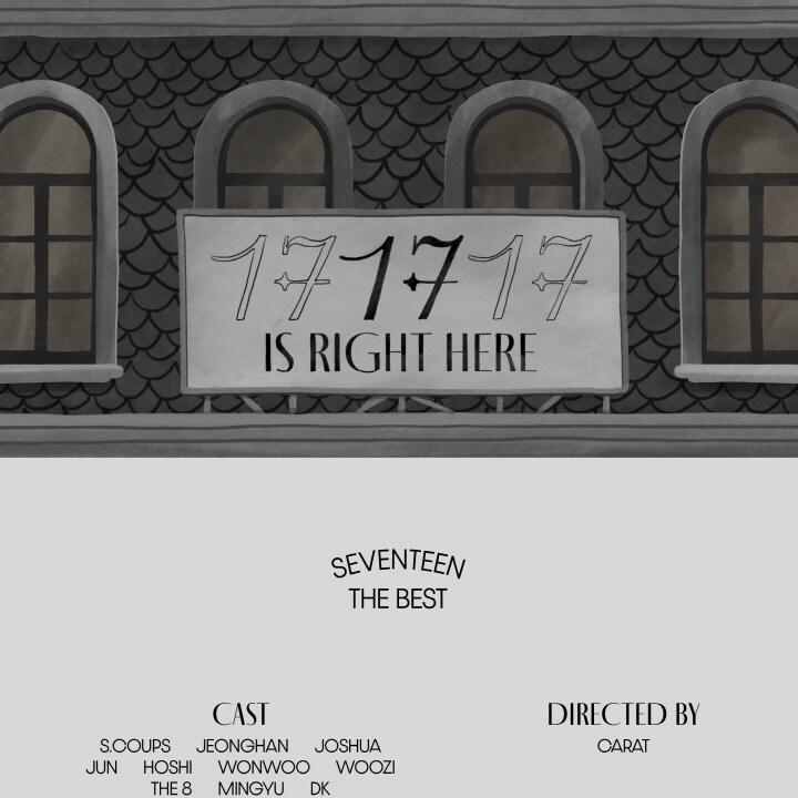 SEVENTEEN 17ISRIGHTHERE ミンハオ オリーブヤング SEVENTEEN - SEVENTEEN BEST ALBUM [17 IS RIGHT HERE] (DELUXE